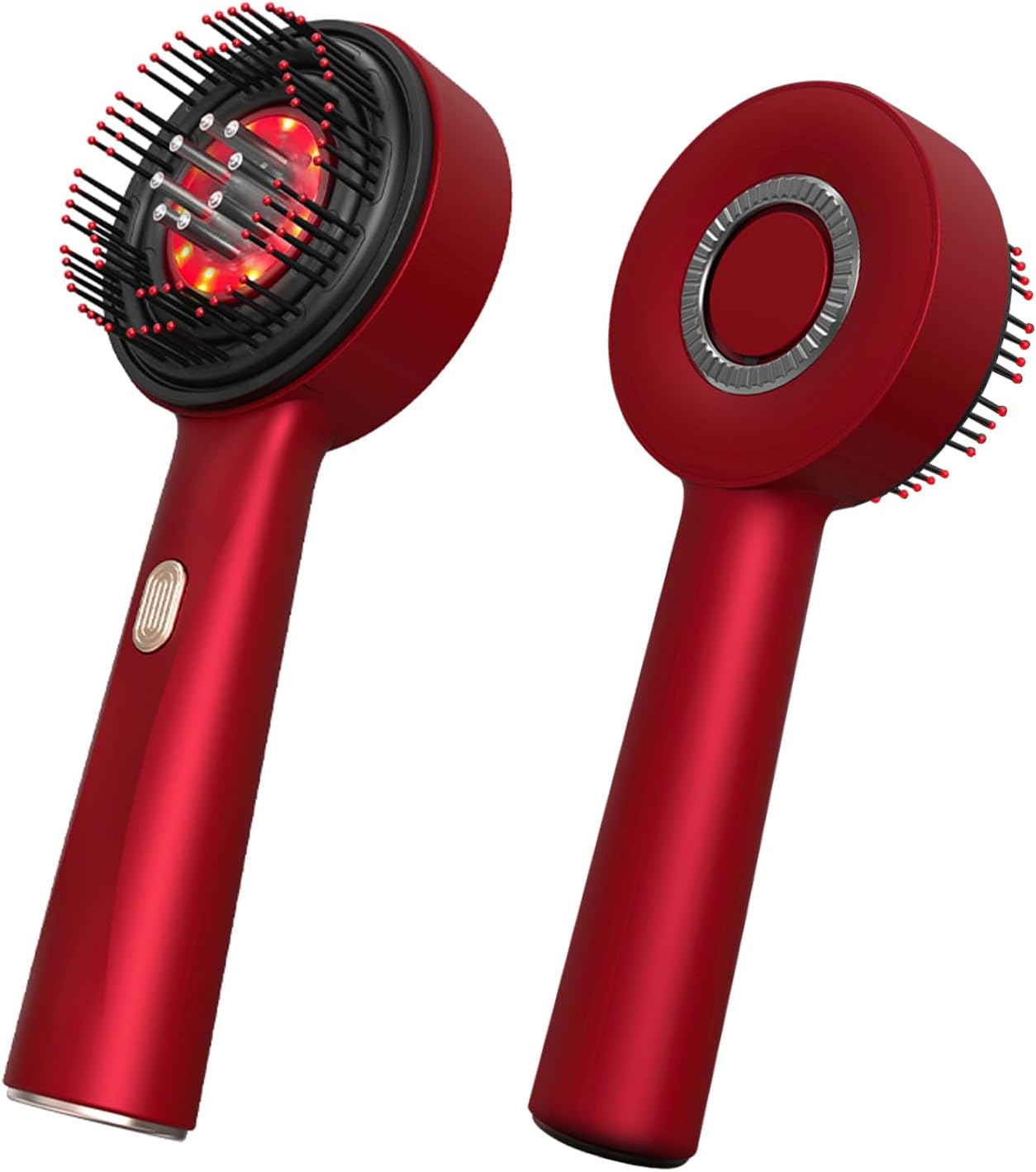 Electric Scalp Massager Brush color red